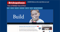 Desktop Screenshot of brickapalooza.com